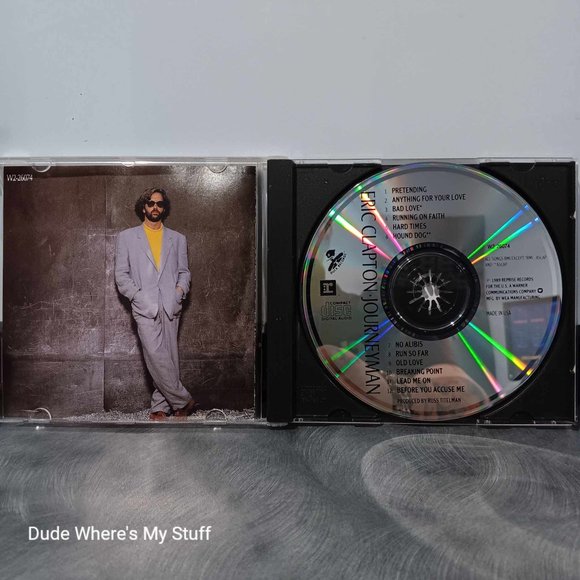 ERIC CLAPTON - JOURNEYMAN - 1989 CD - 12 SONGS - Picture 2 of 3